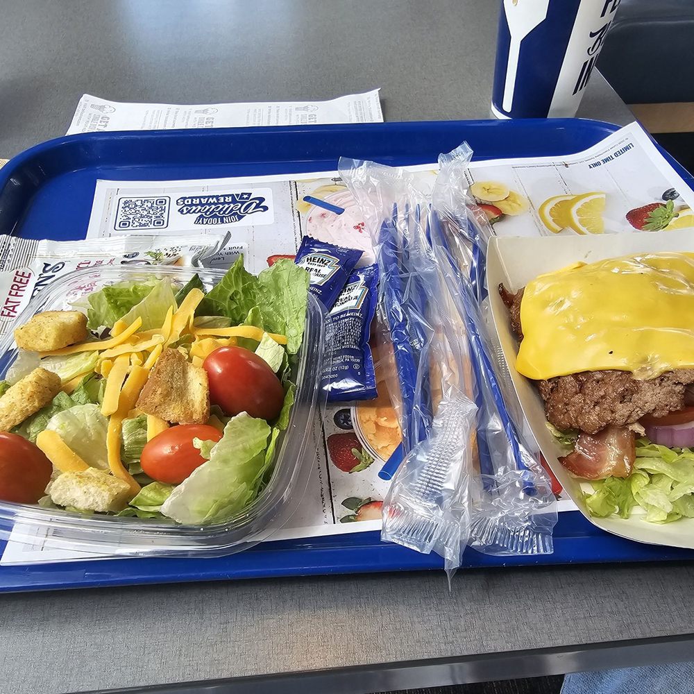 Culver's - Bunless Bacon Double and side salad - Fast Food Near Me - Sioux City, Iowa Culver's - Bunless Bacon Double and side salad - Fast Food Near Me - Sioux City, Iowa