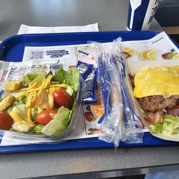 Culver's - Bunless Bacon Double and side salad - Fast Food Near Me - Sioux City, Iowa Culver's - Bunless Bacon Double and side salad - Fast Food Near Me - Sioux City, Iowa