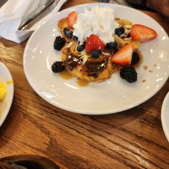 Another Broken Egg Cafe - Under all the glamor is Cold French toast - Breakfast & Brunch Near Me - Brandywine, Maryland