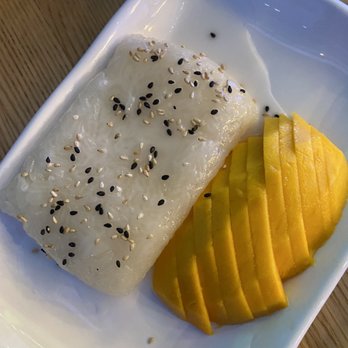 Lotus Kitchen - Sticky Rice with Mango - Laotian Near Me - Mansfield, Texas Lotus Kitchen - Sticky Rice with Mango - Laotian Near Me - Mansfield, Texas