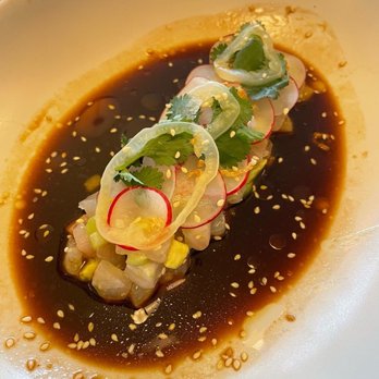 Tito & Pep - Sea Bass Crudo - New American Near Me - Tucson, Arizona