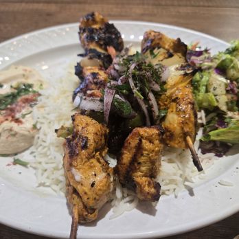 Amena Cafe - Shish Taouk Plate! - Mediterranean Near Me - Las Vegas, Nevada