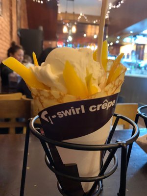 T-swirl Crepe - Astoria by null