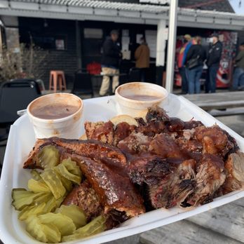 Jones Bar-B-Q - Combo: burnt ends and sausage. Will be coming back again this week before we go home! - Barbeque Near Me - Kansas City, Kansas Jones Bar-B-Q - Combo: burnt ends and sausage. Will be coming back again this week before we go home! - Barbeque Near Me - Kansas City, Kansas