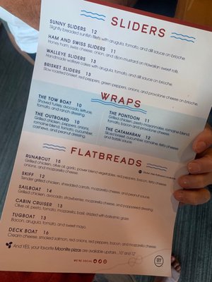 Menu photo 3 Moonlite Bay Crosslake, MN