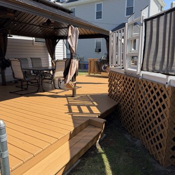 Anthony Lebo Painting - Deck - Painters Near Me - Ridley, Pennsylvania Anthony Lebo Painting - Deck - Painters Near Me - Ridley, Pennsylvania