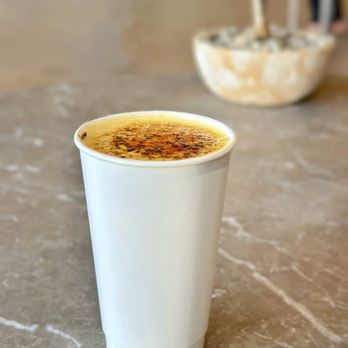 Brew Story - Crème brûlée - dangerously addictive! - Coffee & Tea Near Me - Huntington Beach, California