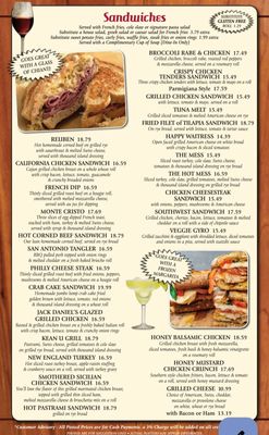 Menu photo 7 Mark Twain Diner Restaurant Union, NJ