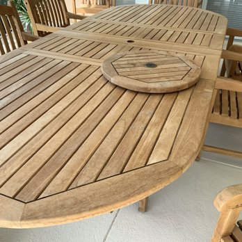 Touch Up Teak - Wood dry  no seal rough - Refinishing Services Near Me