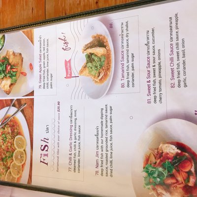 Menu photo 4 Jinda Thai Restaurant Abbotsford, VIC