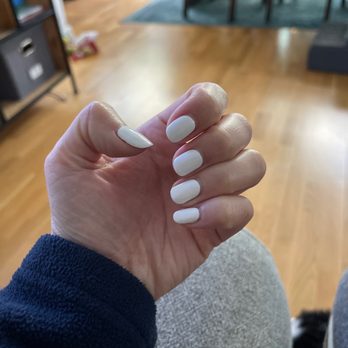 Tiffany Nail Salon - White gel nails - Nail Salons Near Me - Los Angeles, California Tiffany Nail Salon - White gel nails - Nail Salons Near Me - Los Angeles, California