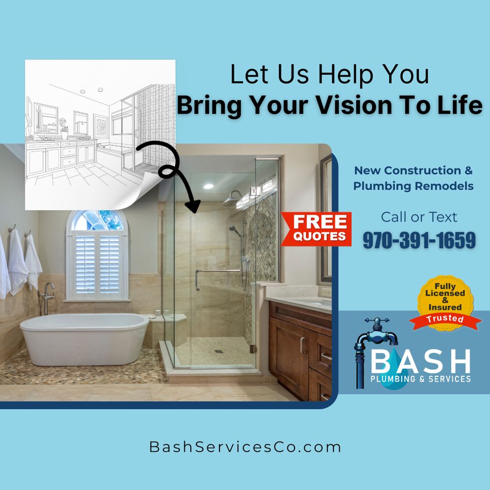 Slide of BASH Plumbing and Services