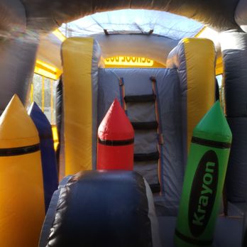 SC Party Rentals - Other side of skool bus - Party Equipment Rentals Near Me