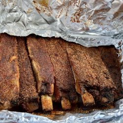 Ball Hoggerz BBQ - 1/2 Slab Pork Ribs