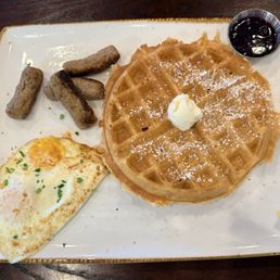 Biscuits & Turkey Sausage Gravy With Eggs