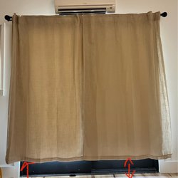 Alge Group - This curtain was chosen by Alge group. That's not their biggest failure in their measurements