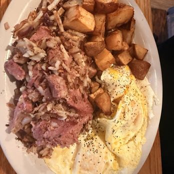 Lambert House Cafe - The cornbeef hash had huge chunks with a large portion size. - Breakfast & Brunch Near Me - Yuba City, California Lambert House Cafe - The cornbeef hash had huge chunks with a large portion size. - Breakfast & Brunch Near Me - Yuba City, California