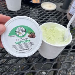 Moo Cow Creamery - Mint chocolate chip