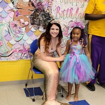 Ray's Splash Planet - Mermaid not included! We got that for an extra twist. - Amusement Parks Near Me - Charlotte, North Carolina