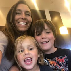 Elena  H  Rodriguez, MD - Me and my miracle children.