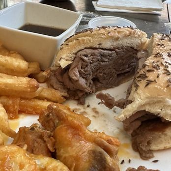 Cole's - Beef on Weck Sandwich, very well done... - Irish Pub Near Me - Buffalo, New York