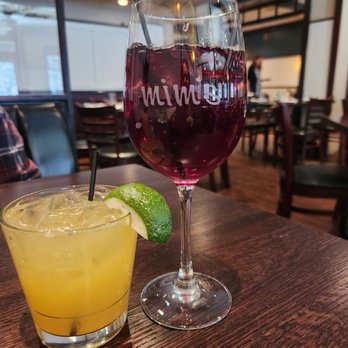 Mim's Restaurant - Orange Jalapeno Margarita & House Sangria - American Near Me - Roslyn Heights, New York