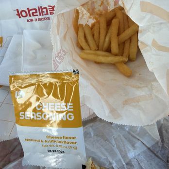 LOTTERIA Fullerton - Seasoning packets to shake in your bag of fries - Burgers Near Me - Fullerton, California