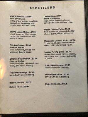 Menu photo 3 MVP's Sports Grille Jacksonville, FL Menu photo 3 MVP's Sports Grille Jacksonville, FL