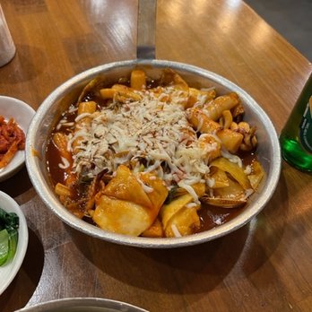 Five Senses - Hae Mool Cheese Ddukbokki - Korean Near Me - New York, New York Five Senses - Hae Mool Cheese Ddukbokki - Korean Near Me - New York, New York