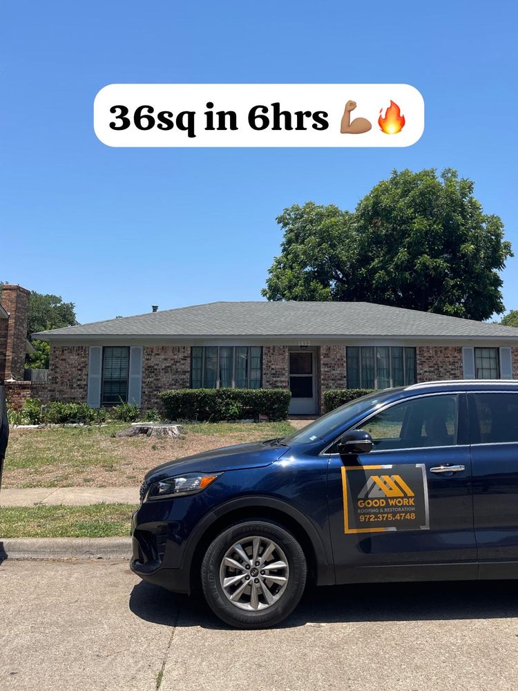 Slide of Good Work Roofing