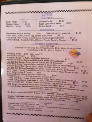 Menu photo 2 Kennedy's Cafe Somerset, WI Menu photo 2 Kennedy's Cafe Somerset, WI