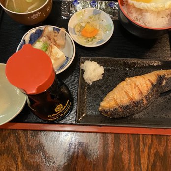 Fukagawa - Salmon Japanese breakfast - Japanese Near Me - Gardena, California