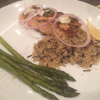 Courthouse Pub - Norwegian Salmon - New American Near Me - Manitowoc, Wisconsin