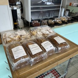 a variety of baked goods a variety of baked goods