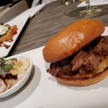 One Flew South - Pulled duck sandwhich - New American Near Me - Atlanta, Georgia