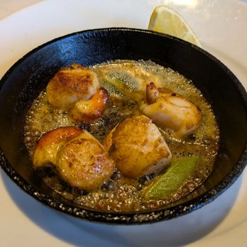 Crabshakk - @endoedibles on Instagram 06/28/26 SCALLOPS, ANCHOVY & SAGE BUTTER - Seafood Near Me - Glasgow, GLG