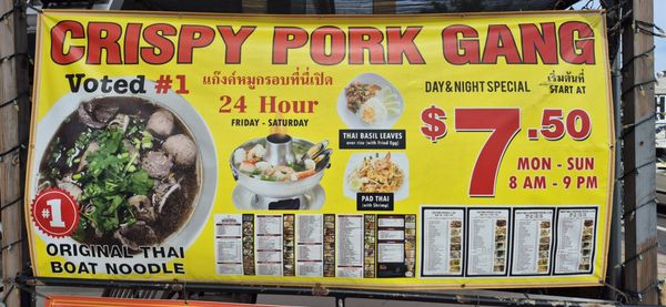 Crispy Pork Gang Thai Restaurant by null