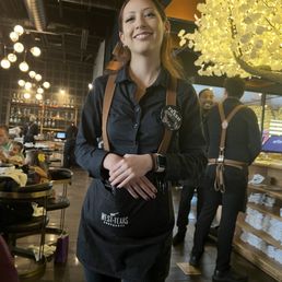 Ciole. Very beautiful young lady and an amazing waitress Ciole. Very beautiful young lady and an amazing waitress
