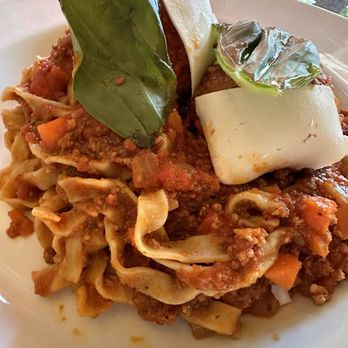 The Place - Tagliatelle Bolognese with Meatballs - Italian Near Me - Roseville, California The Place - Tagliatelle Bolognese with Meatballs - Italian Near Me - Roseville, California