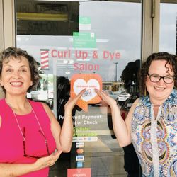 Curl Up and Dye - Mom & Daughter cuts!