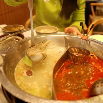 Szechuan Mansion Hotpot - Bone broth and spicy beef tallow soup - Hot Pot Near Me - Charlotte, North Carolina