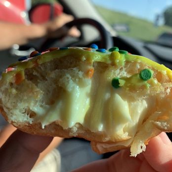 Krispy Kreme - the inside of a doughnut - Donuts Near Me - San Marcos, Texas