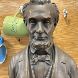 bust of my hero, Mr. Abraham Lincoln, esq.