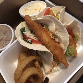 Benny&Co. - fish tacos and onion rings - Barbeque Near Me - Vaudreuil-Dorion, Quebec Benny&Co. - fish tacos and onion rings - Barbeque Near Me - Vaudreuil-Dorion, Quebec