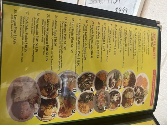 Menu photo 1 Chinese Mexican Grill San Antonio, TX