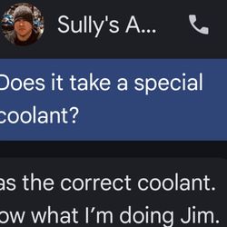 Sully's Auto Care - Text message
