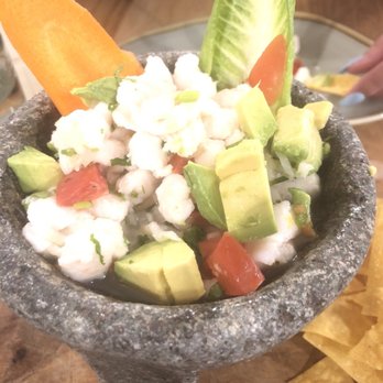Agave Uptown - Ceviche with fish. Delicious!!! $16 can share for two. - Mexican Near Me - Oakland, California