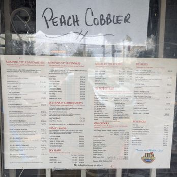 JR's Barbeque - Menu - Barbeque Near Me - Culver City, California