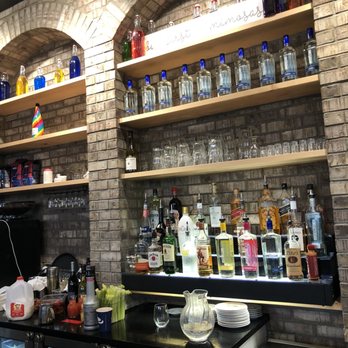 The Jagged Fork - Bar wall - Breakfast & Brunch Near Me - Ann Arbor, Michigan