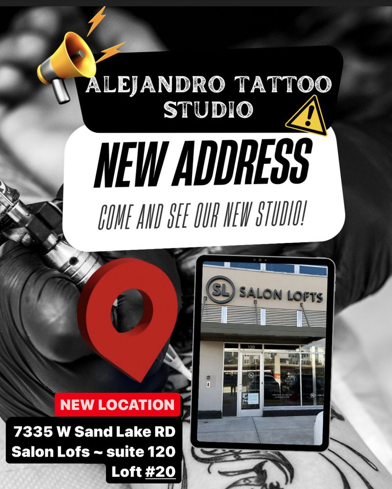 ALEJANDRO TATTOO & BODY PIERCING 55 Photos 7335 W Sand Lake Rd